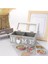 Tekno Trust 1 Adet 18X9X8CM Ahşap Kutu Organizer Home Yazılı 2 Gözlü 1