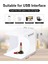 2 Ledli 23 x 24 cm 6 Fonlu Fotograf Ürün Çekim Çadırı Light Box + Siyah Beyaz Akrilik Yansıtıcı Zemin 4
