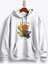 Teddy Bear Digital Business Baskılı Kapüşonlu Sweatshirt 1