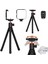 KT-660 Aynasız Fotograf Makinesi ve Telefon Uyumlu Ahtapot Esnek Tripod + Mini 49 LED Işık 1