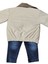 Kadife Çocuk Montu Kot Pantolon Sweat Shirt Takımı 2