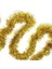 Tekno Trust Parti Için Mega Kalın Sim Süs 2 Metre Uzunluk 10 cm Genişlik Altın Ithal 3