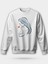 Anne ve Bebek Baskılı Bisiklet Yaka Oversize Sweatshirt 1