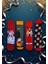 4'lü Yılbaşı Çorabı Noel Christmas Temalı Unisex Soket Çorap Karışık Kadın ve Erkek Hediye Kutulu 106 2