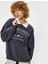 Polo Yaka Sweatshirt Oversize Kolej Baskılı Uzun Kollu 1