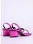 Pembe Kadın Topuklu Sandalet Fondo Chanı W29C Shoes 3