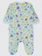 Kız Bebek Patikli Tulum 1-6 Ay Mint Yeşili 2