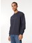 Bisiklet Yaka Lacivert Erkek Sweatshırt 12265756_JORFREDERIKSBERG Sweat Cre 2