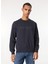Bisiklet Yaka Lacivert Erkek Sweatshırt 12265756_JORFREDERIKSBERG Sweat Cre 4