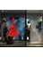 Tekno Trust Kırmızı Yılbaşı Süslemeleri Çam Ağacı Cam Vitrin Stickeri 30X50CM 3
