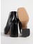 Siyah Kadın Topuklu Bot KP2737 4