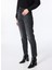Yüksek Bel Dar Paça Relaxed Taş Kadın Denim Pantolon W24601758 Stone Jean Pantolon 4