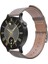 LW38 Siyah Kasa 38 mm Kahverengi Kordon Akıllı Saat 6
