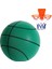 Sessiz Basketbol Yüksek Ribaund Kapalı Köpük Basketbol Sessiz Top Antrenmanı Yeşil 21 cm 3-6 Yaş (Yurt Dışından) 1