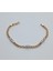 Xupıing Jewelry Zirkon Taşlı Rose Gold Kare Zincir Bileklik 3