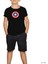 Captain America Kalkan Siyah Çocuk T-Shirt 1