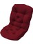 Yüksek Sırtlı Sandalye Minderi Sandalye Matı Yedek Koltuk Minderi Sırtlıklı Kırmızı (Yurt Dışından) 5