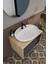 Banyo Gül 80 cm Demonte Banyo Dolabı Ayna Lavabo 2