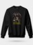Beast Titan Baskılı Bisiklet Yaka Oversize Sweatshirt Anime Manga 1