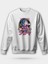 Bulma Dragon Ball Baskılı Bisiklet Yaka Oversize Sweatshirt Anime Manga 1