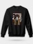 Bungou Stray Dogs Baskılı Bisiklet Yaka Oversize Sweatshirt Anime Manga 1