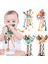 Baby Montessori Toys Pull String Sensory Toys Baby 6 12 Months Silicone Develop Teething Activity Toys For Kids Educational Toys (Yurt Dışından) 2