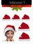 Tekno Trust Özel Üretim Yıkanabilir Ucu Ponponlu Çocuk Yetişkin Yılbaşı Noel Baba %100 Polar Şapka 1 Adet 5