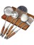 Rosewood 304 Paslanmaz Çelik Spatula Beş Parçalı Set (Yurt Dışından) 1