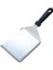 Paslanmaz Çelik Teppanyaki Tavada Kızartma Spatulası, Pişirme Spatulası, Kalınlaştırılmış Biftek Spatulası, Pizza Spatulası (Yurt Dışından) 1