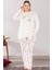 Büyük Beden Battal Uzun Kol Pijama Takımı Dowry B09-161 1