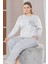 Büyük Beden Battal Uzun Kol Pijama Takımı Dowry B09-165 3