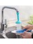 Mavi Kısa Stil Ayarlanabilir Musluk Uzatıcı Mutfak Su Tasarruf El Yıkama Banyo Lavabo Hediye Duş Ürünleri Çocuk Yetişkin Püskürtücü Cocina (Yurt Dışından) 4