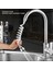 Adaptör Stili 1 Adet Uzun Hortum Musluk Uzatma Nozulu Esnek Su Tasarrufu Musluk Adaptörü Lavabo Sprey Köpüklü Sulama Banyo Duş (Yurt Dışından) 4