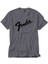 Fender Logo 3 Gri Tişört 1