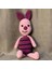 El Örgüsü Amigurumi Sevimli Piglet Domuzcuk Oyuncak - 13 x 37 cm 2