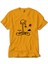 Charlie Chaplin Şapka Sarı T-Shirt 1