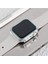 Apple Watch 9/8/7 Seri Uyumlu 45MM Neon Fosfor Çerçeve Şeffaf Kasa Ekran Koruyucu 2