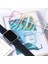 Apple Watch 9/8/7 Seri Uyumlu 45MM Neon Fosfor Çerçeve Şeffaf Kasa Ekran Koruyucu 5
