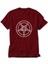Baphomet Logo Kırmızı Tişört 1