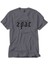 Tupac Shakur Logo 2 Gri Tişört 1