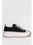 Shay Siyah Bayan Sneaker Spor Ayakkabı 1