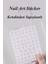 4 Adet Kendinden Yapışkanlı Tırnak Sticker, Nail Art, Tırnak Süsleme, Tırnak Dövmesi 2