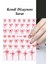 4 Adet Kendinden Yapışkanlı Tırnak Sticker, Nail Art, Tırnak Süsleme, Tırnak Dövmesi 5