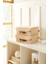 Tekno Trust 2 Adet Jüt Keten Kapaklı Dolap Çekmece Içi Takı Çamaşır Katlanır Saklama Kutusu Organizer 30 x 23 x 11 1