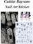 3 Adet Kendinden Yapışkanlı Tırnak Sticker, Nail Art, Tırnak Süsleme, Tırnak Dövmesi 3