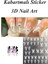 4 Adet Kendinden Yapışkanlı Kabartma Tırnak Sticker, Nail Art, Tırnak Süsleme, Tırnak Dövmesi 4