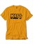Kiss Metalic Logo Sarı Tişört 1