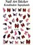 4 Adet Kendinden Yapışkanlı Tırnak Sticker, Nail Art, Tırnak Süsleme, Tırnak Dövmesi 5