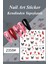 4 Adet Kendinden Yapışkanlı Tırnak Sticker, Nail Art, Tırnak Süsleme, Tırnak Dövmesi 2