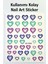 4 Adet Kendinden Yapışkanlı Tırnak Sticker, Nail Art, Tırnak Süsleme, Tırnak Dövmesi 4